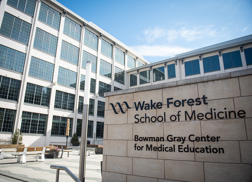 wake forest school of medicine tour